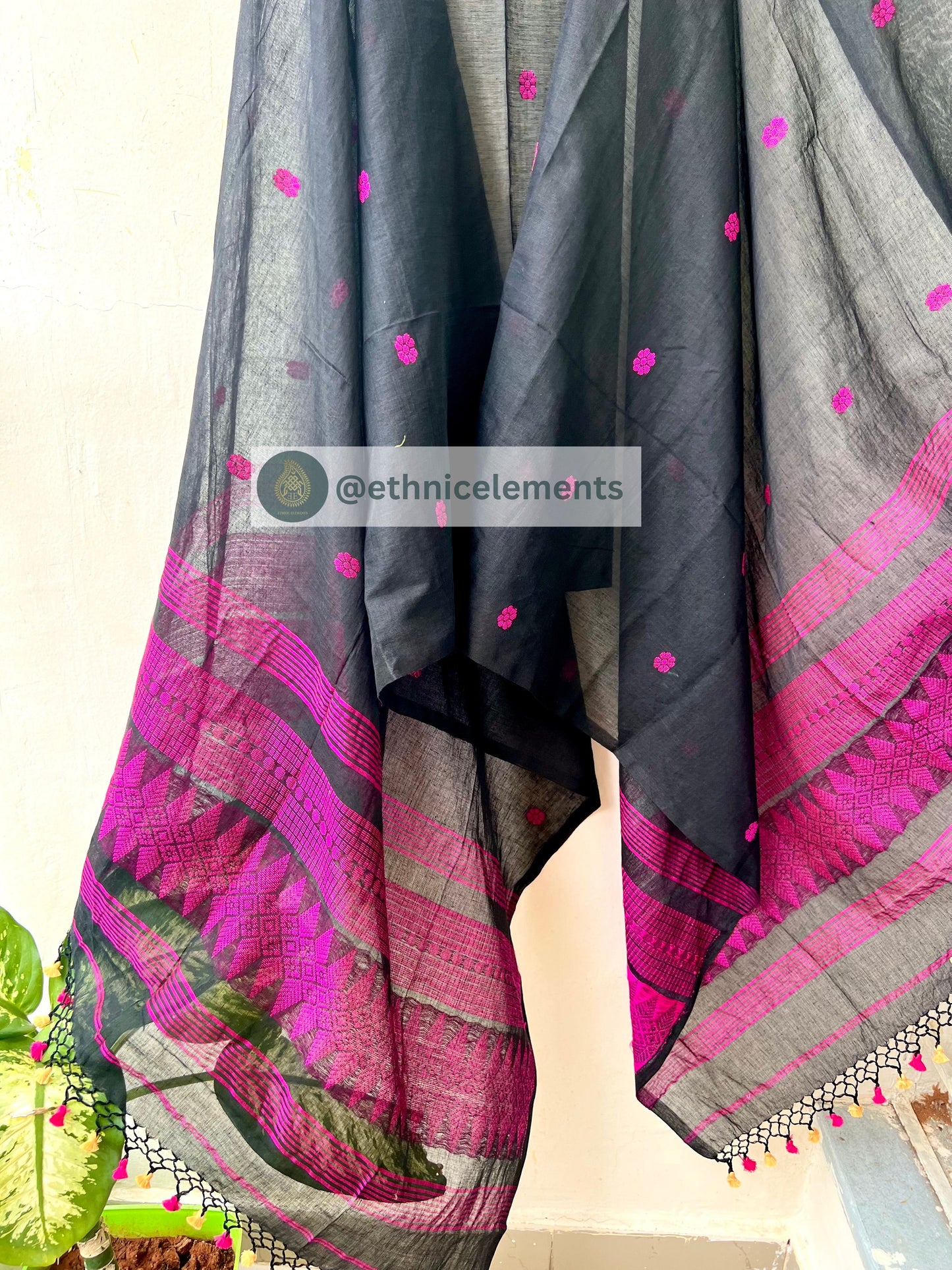 Jacquard Jamdani Cotton Suit Set - 6