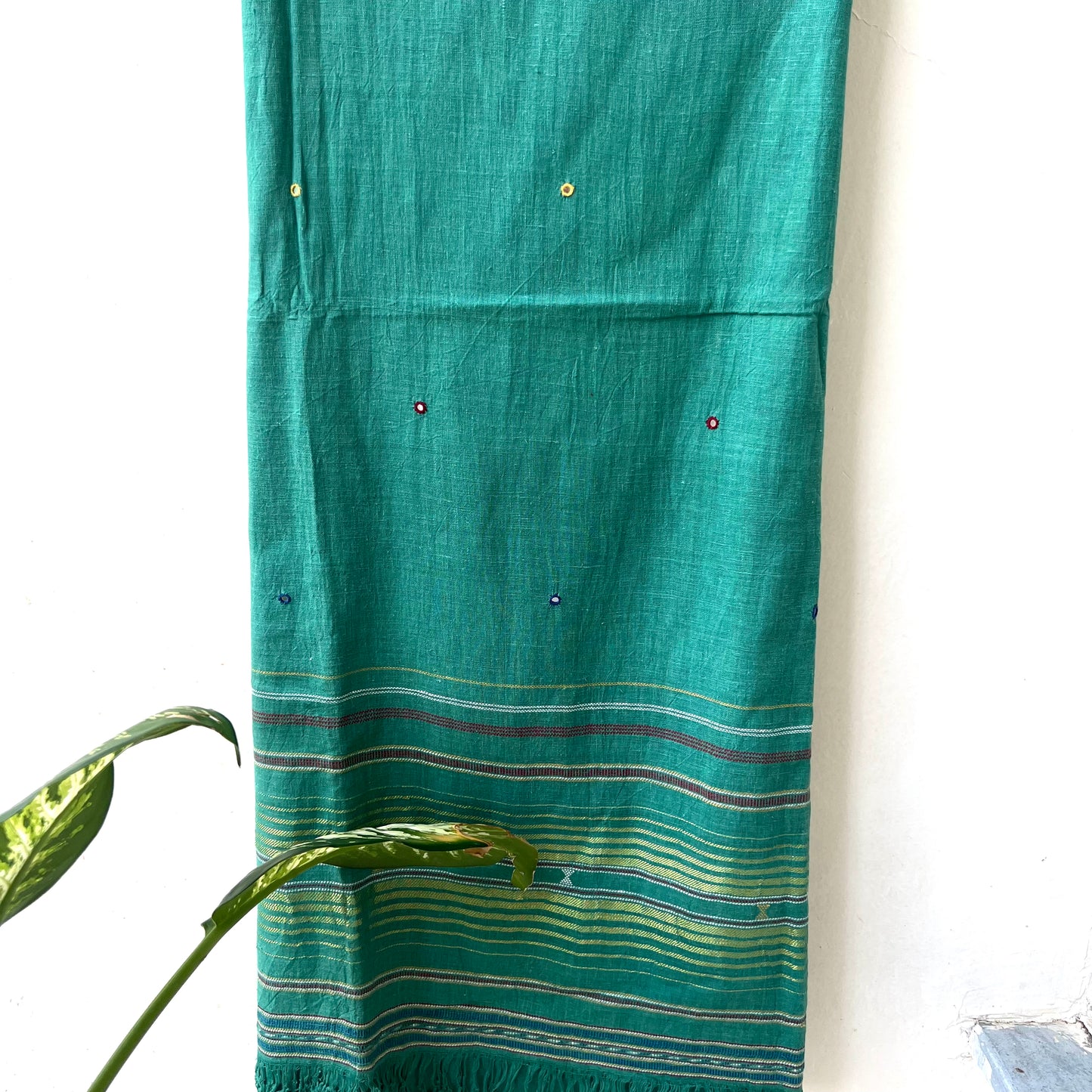 Handloom Bhujodi Kala Cotton Suit- Tales To Tell
