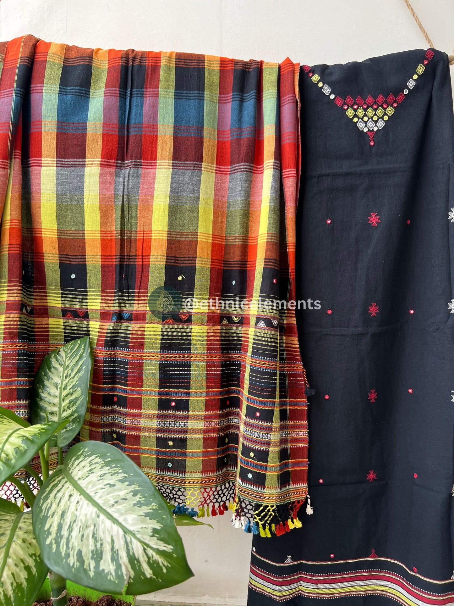 Handloom Bhujodi Kala Cotton Suits- Being Me
