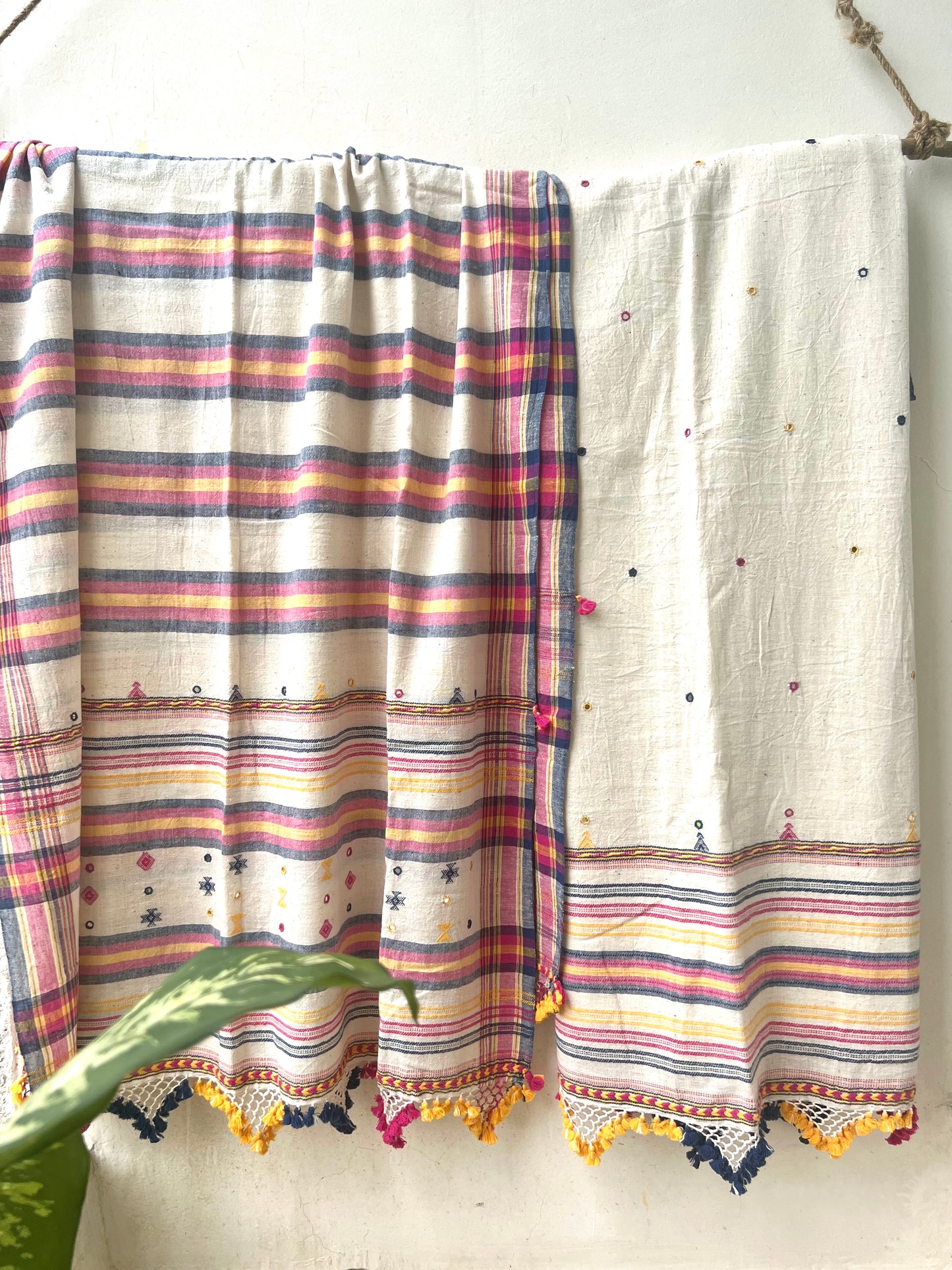 Handloom Bhujodi Kala Cotton Suit- Fabulous Moments