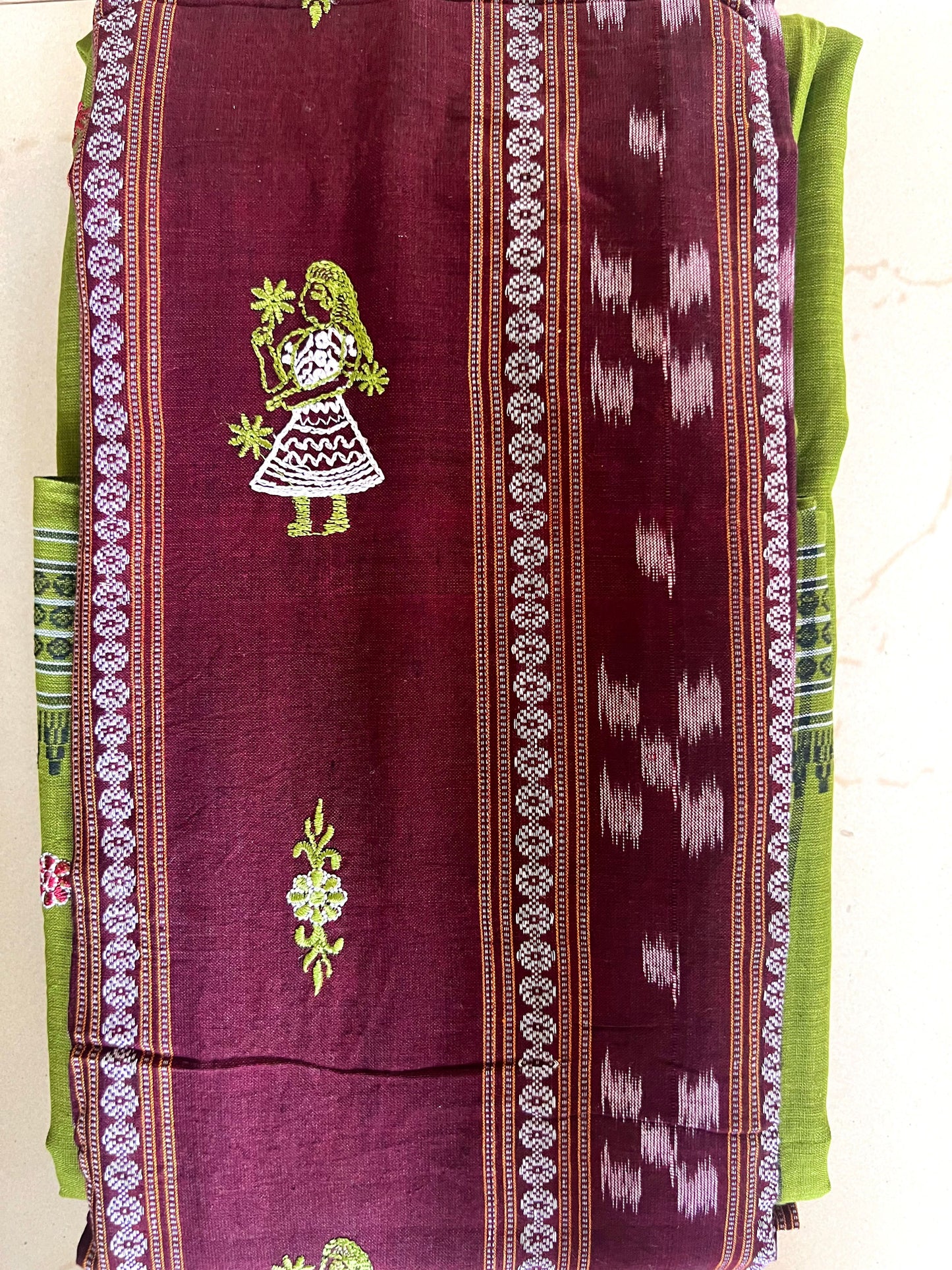 Sambalpuri Ikkat Suit Set - 1