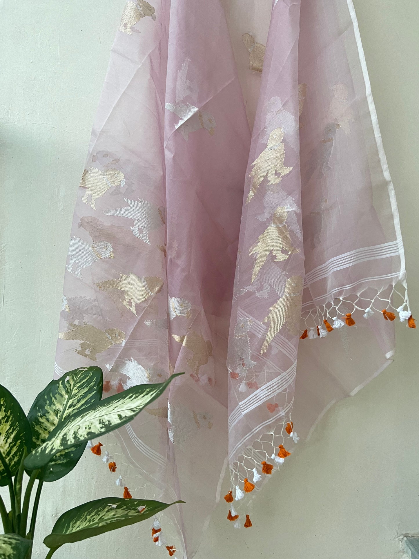 Muslin Jamdani Dupatta 14