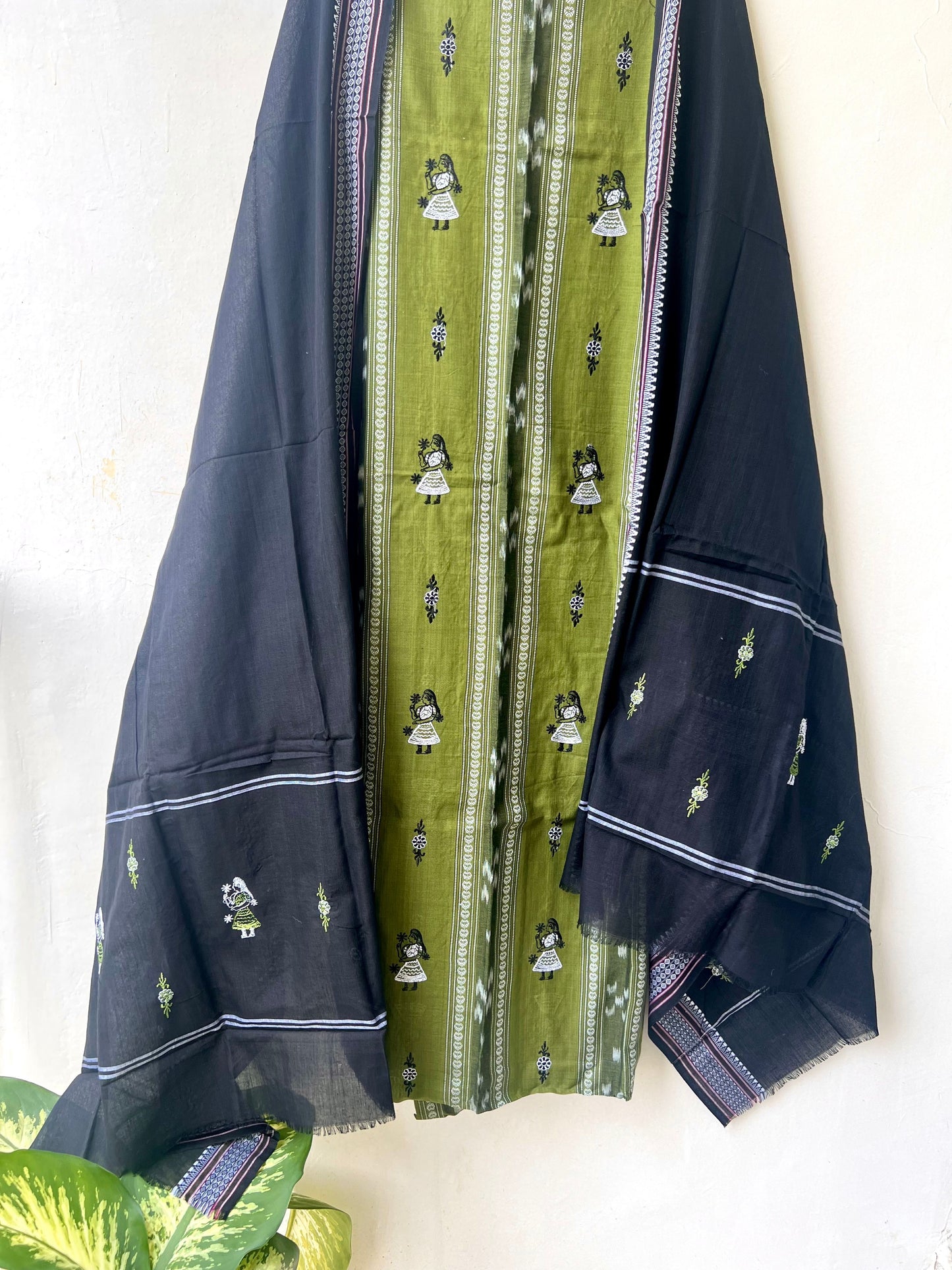 Sambalpuri Ikkat Suit Set - 2