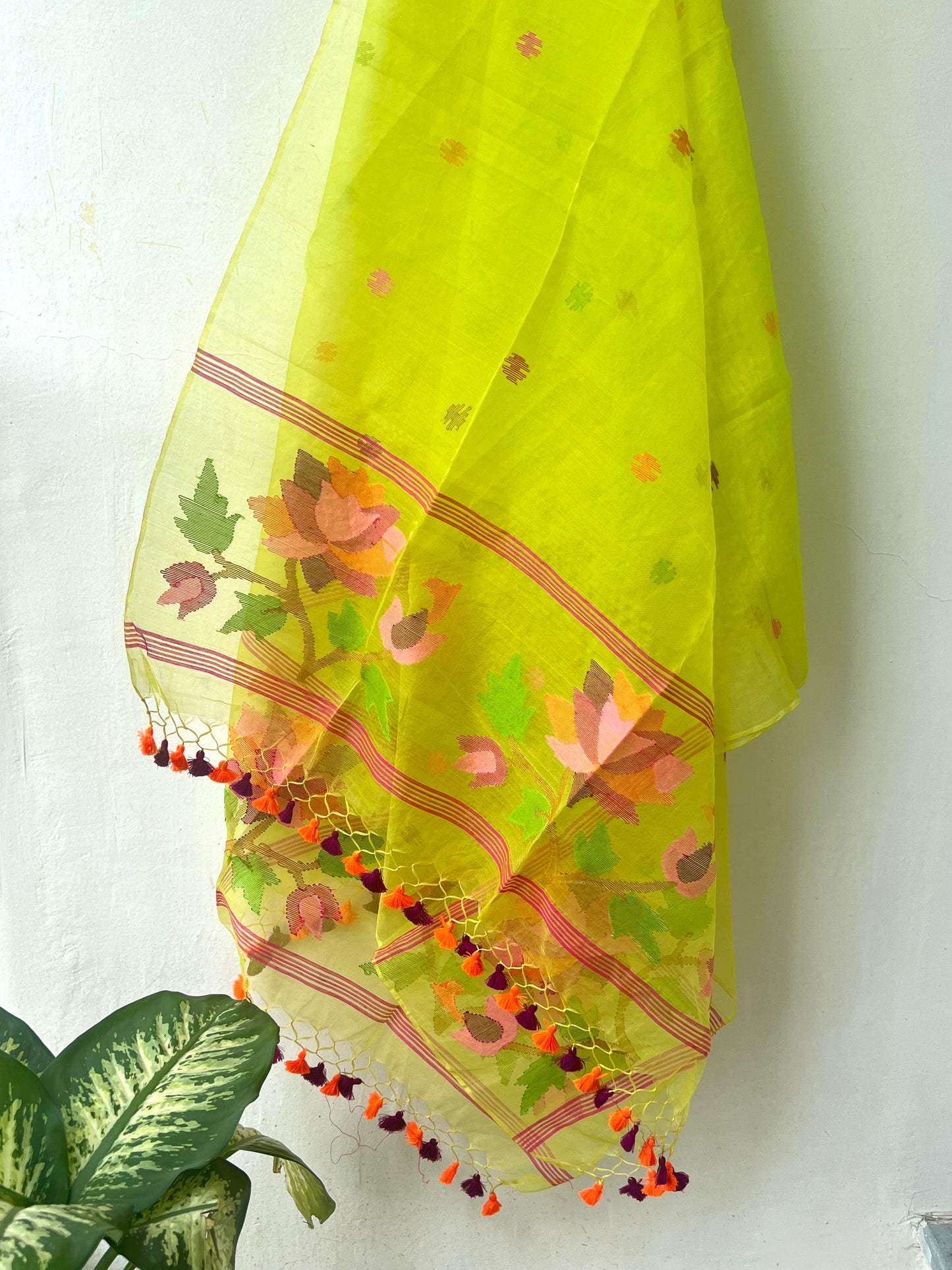 Muslin Jamdani Dupatta 23