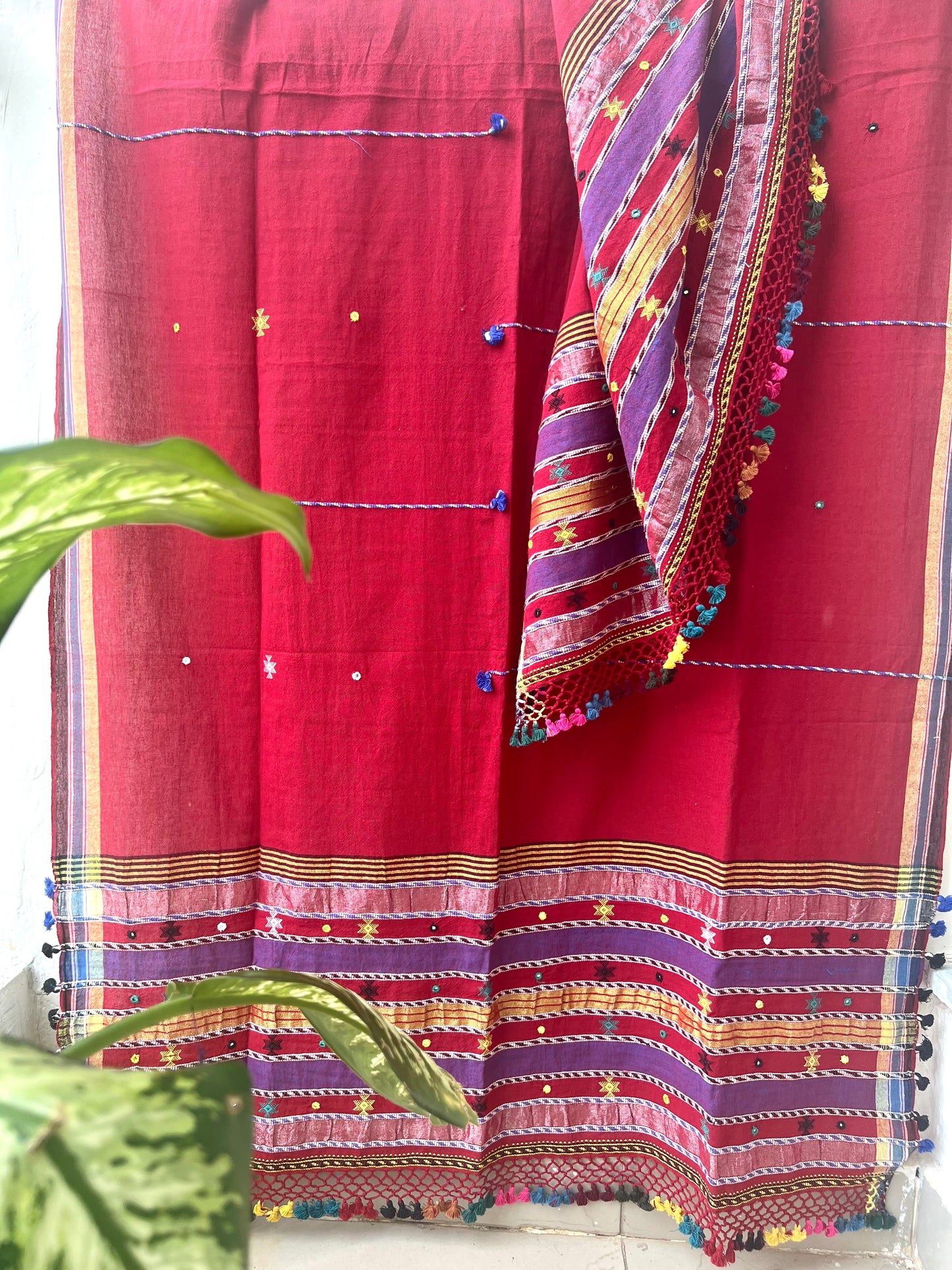 Handloom Bhujodi Kala Cotton Suit- For The Right Moment