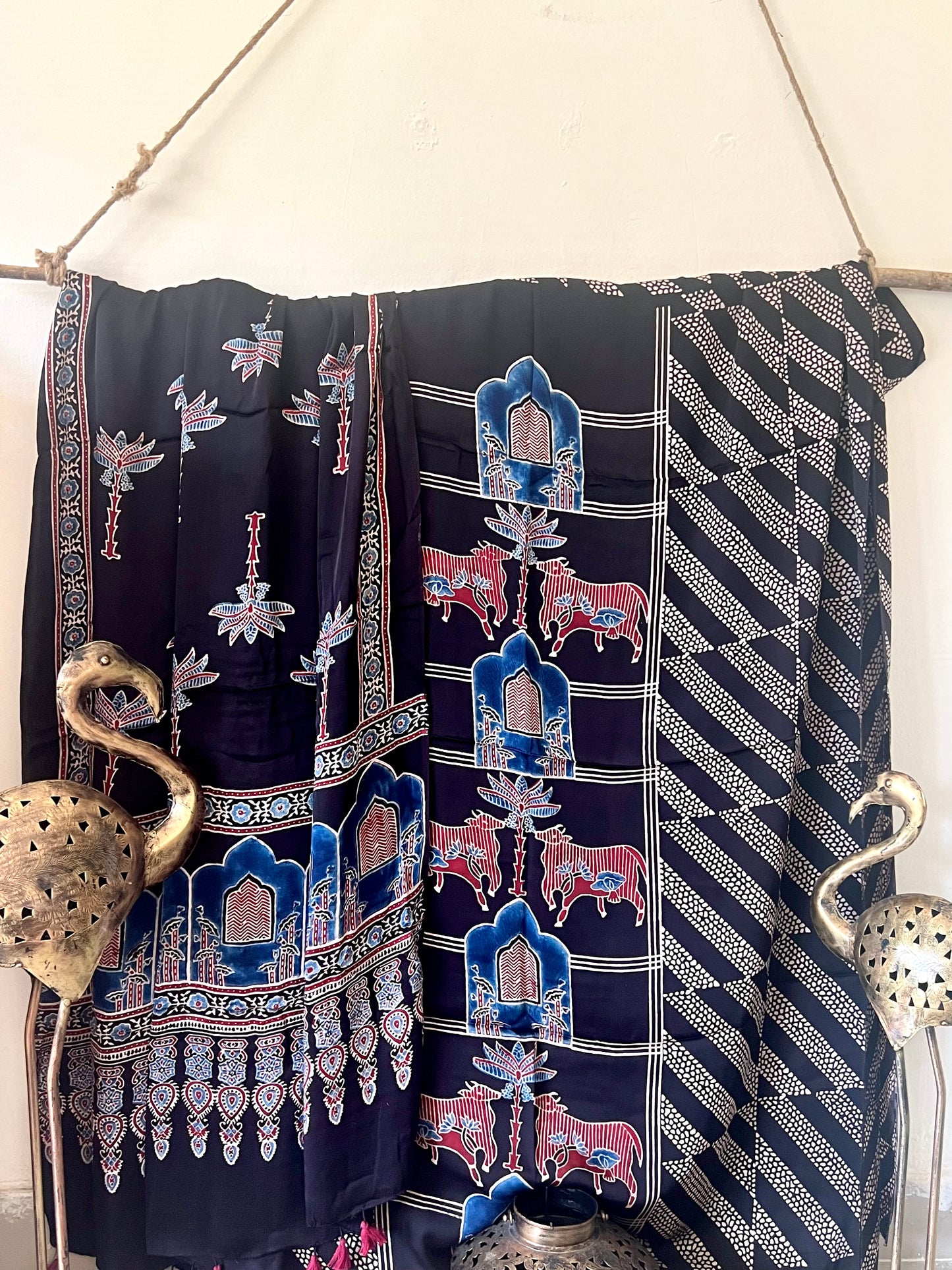 Ajrakh Suit Set- Made In Heaven