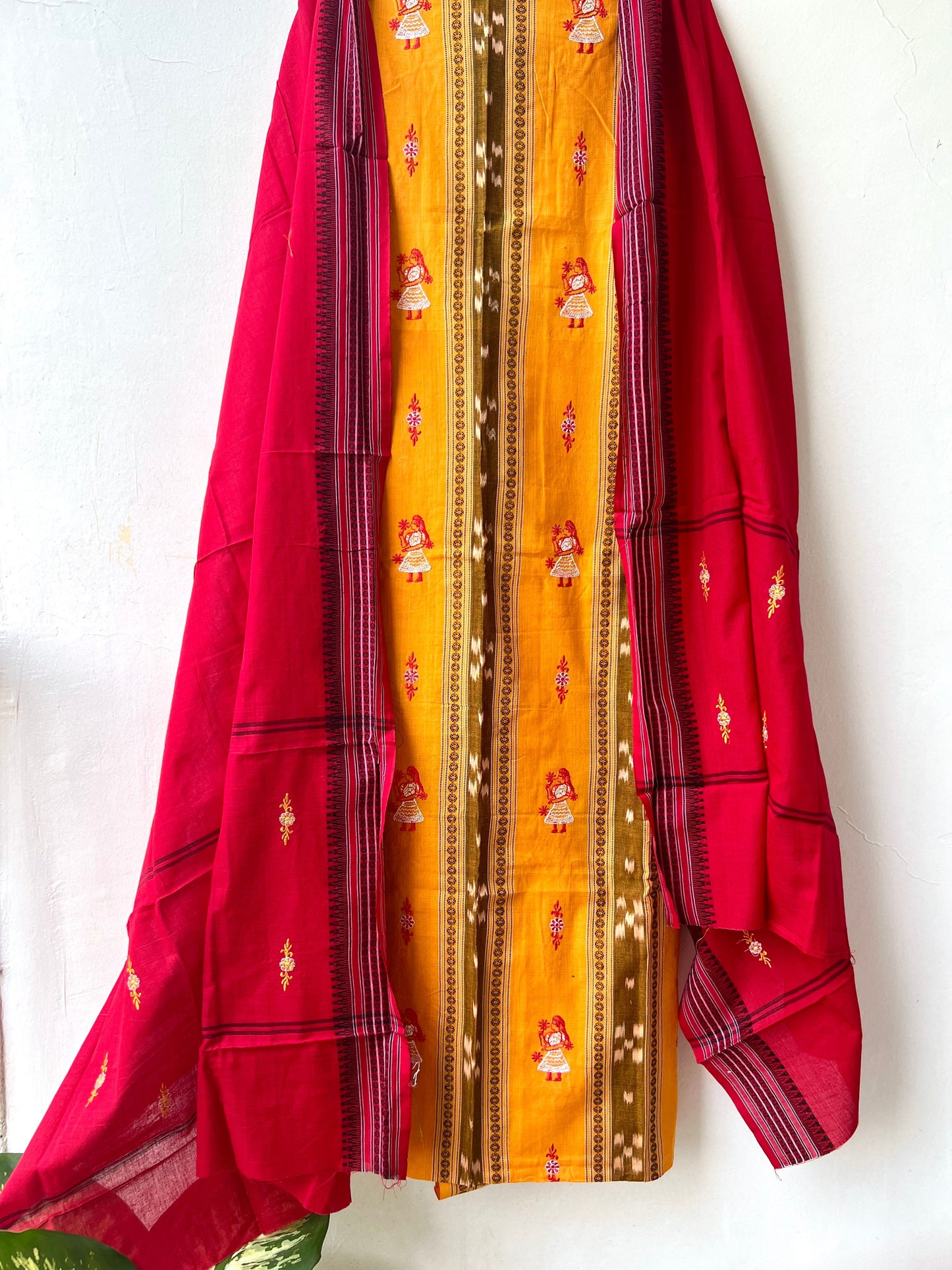 Sambalpuri Ikkat Suit Set - 5