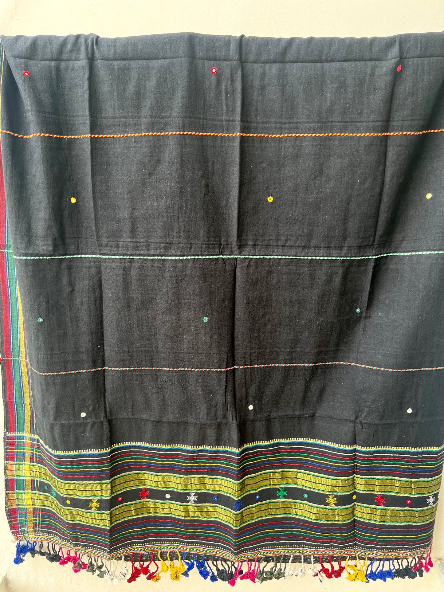Handloom Bhujodi Kala Cotton Suit- Power Within Me