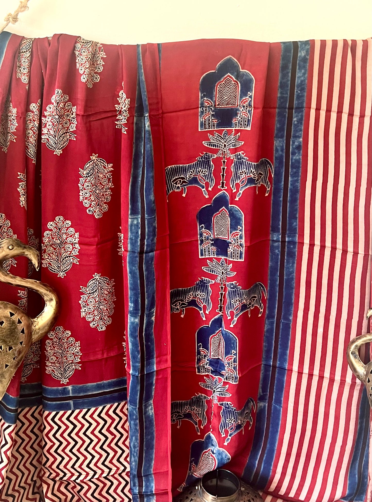 Ajrakh Suit Set- Chin it up