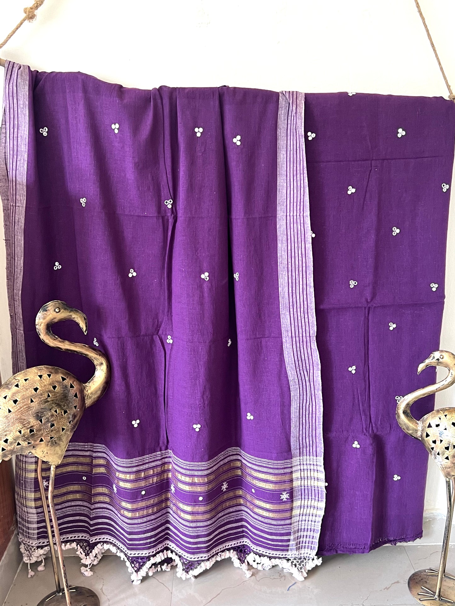 Handloom Bhujodi Kala Cotton Suit- Despite Everything