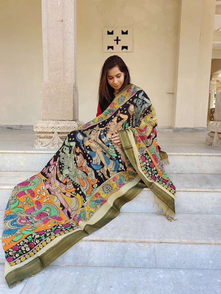 5 ways to style your Kalamkari suit sets and Kalamkari dupattas Ethnic Elements 5 ways to style your Kalamkari suit sets and Kalamkari dupattas Ethnic Elements