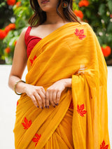 Mul Cotton Saree - Spontaneous