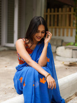 Mul Cotton Saree - Thrilling