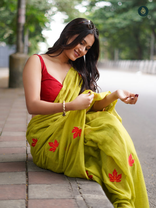 Mul Cotton Saree - Magic