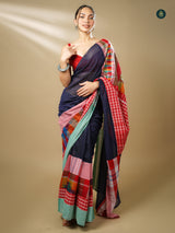 Gamcha Designer Saree - Design 5