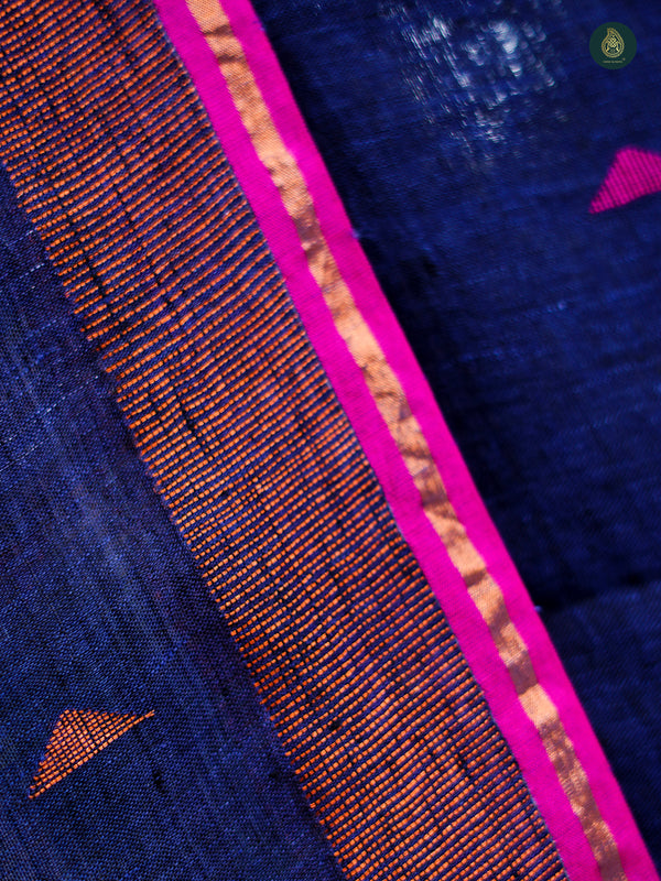 Violet Hand Weaved Linen Suit Set