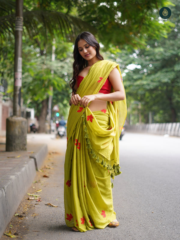 Mul Cotton Saree - Magic