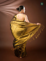 Handloom Mul Cotton Tissue Saree - Chilled Creations