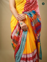 Gamcha Designer Saree - Design 4