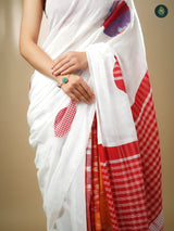 Gamcha Designer Saree - Design 1