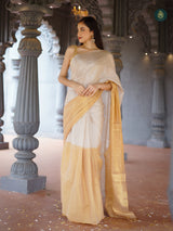 Sand Dollar Mul Cotton Tissue Saree