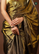 Handloom Mul Cotton Tissue Saree - Chilled Creations