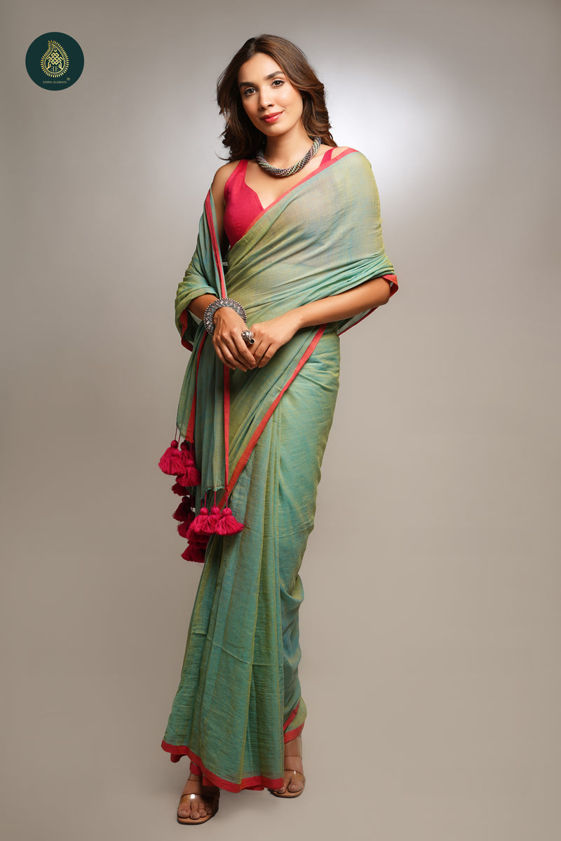 Mul Cotton Saree - Miracle Happens