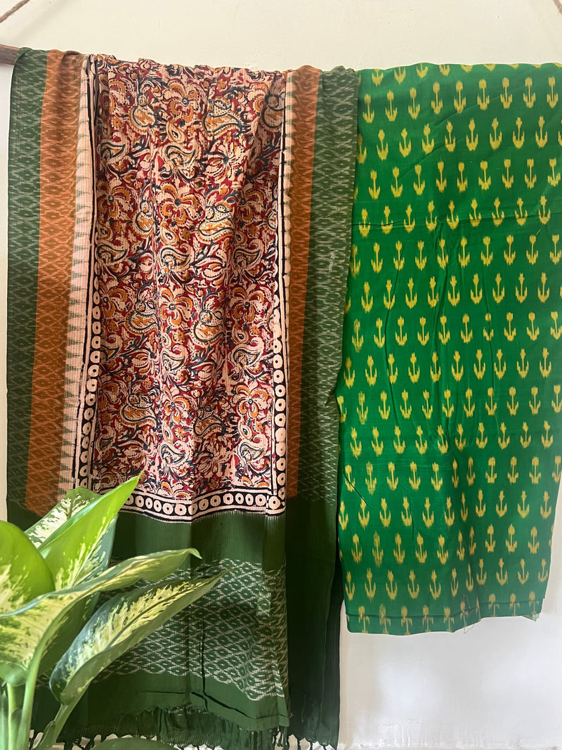 Ikkat Kalamkari Series - Prideful