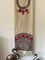 Hand Painted Madhubani Suit - Zen