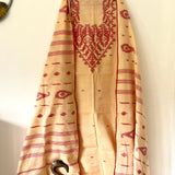 Bangladeshi Jamdani Suit Set- Eridanus