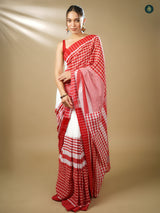 Gamcha Designer Saree - Design 2