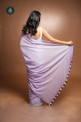 Woven Mul Cotton Saree - Up Late