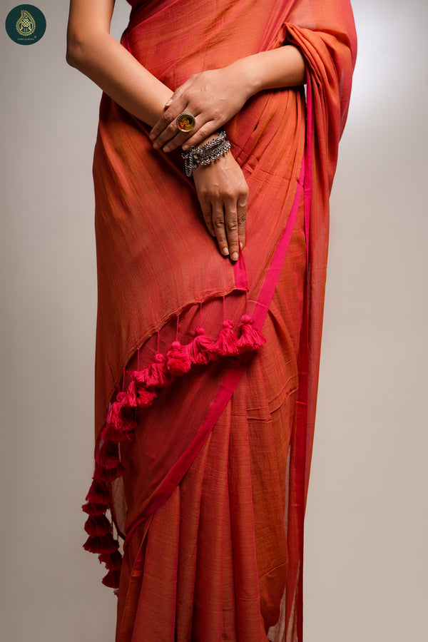 Mul Cotton Saree - Be Fearless