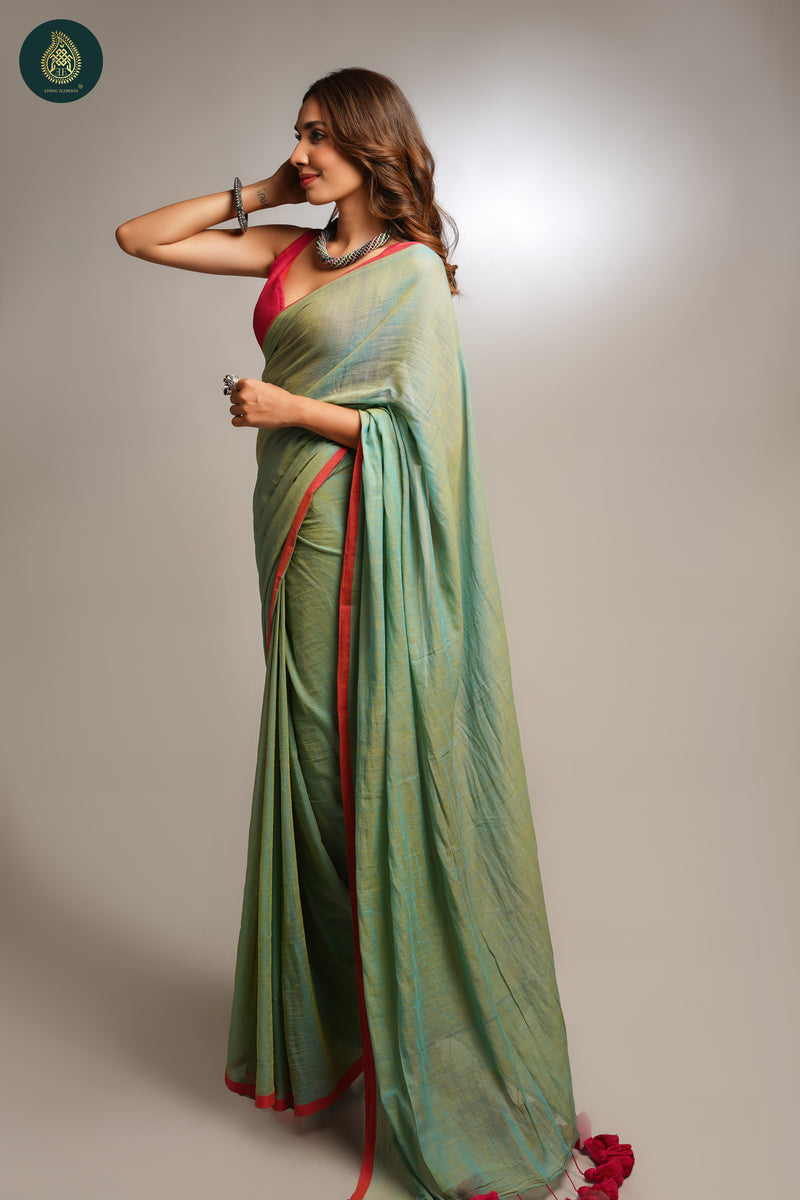 Mul Cotton Saree - Miracle Happens