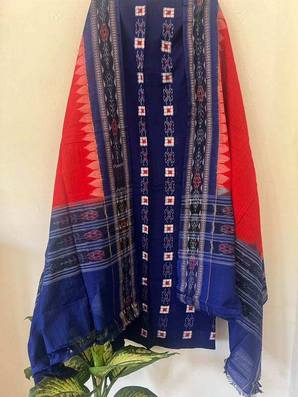 Sambalpuri Ikkat Suit Set - 21