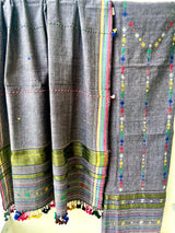 Handloom Bhujodi Kala Cotton Suit- Miles Of Truth
