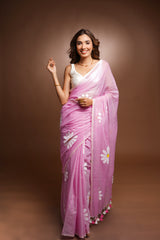 Handpainted Cotton Saree - Consistency