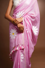 Handpainted Cotton Saree - Consistency