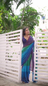 Mul Cotton Saree Rainbow Series - Pure Pleasures